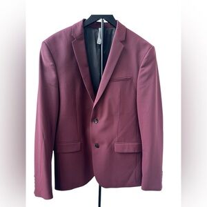 ZARA Men’s Gray Blazer Jacket Size M EU 52 Two Button